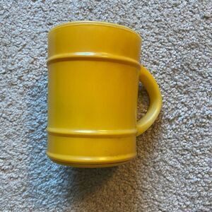 Vintage 1970's Yellow Anchor Hocking Fire King Mug